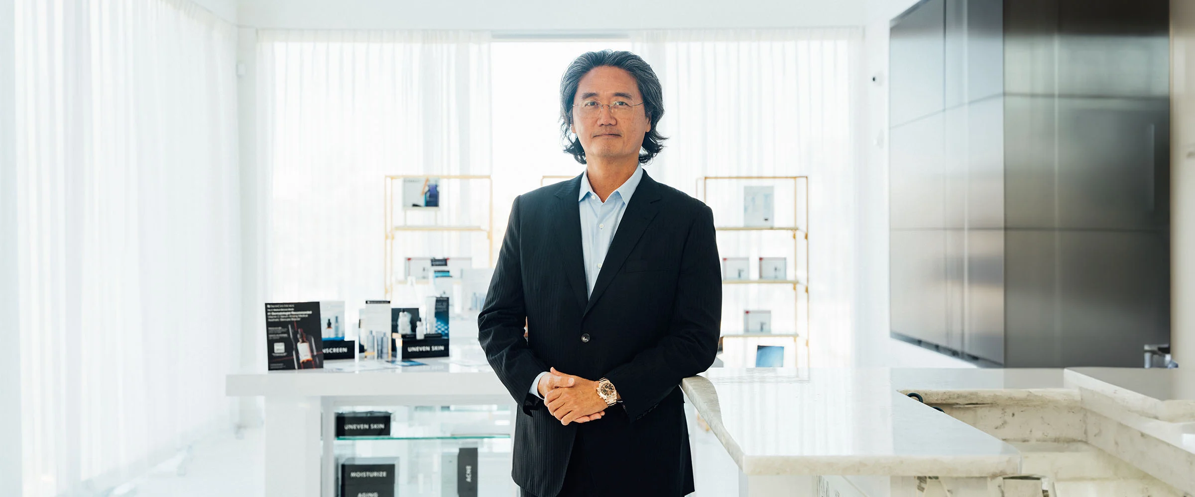 Dr. John J.W. Lee at the Lux Skin & Lasers practice