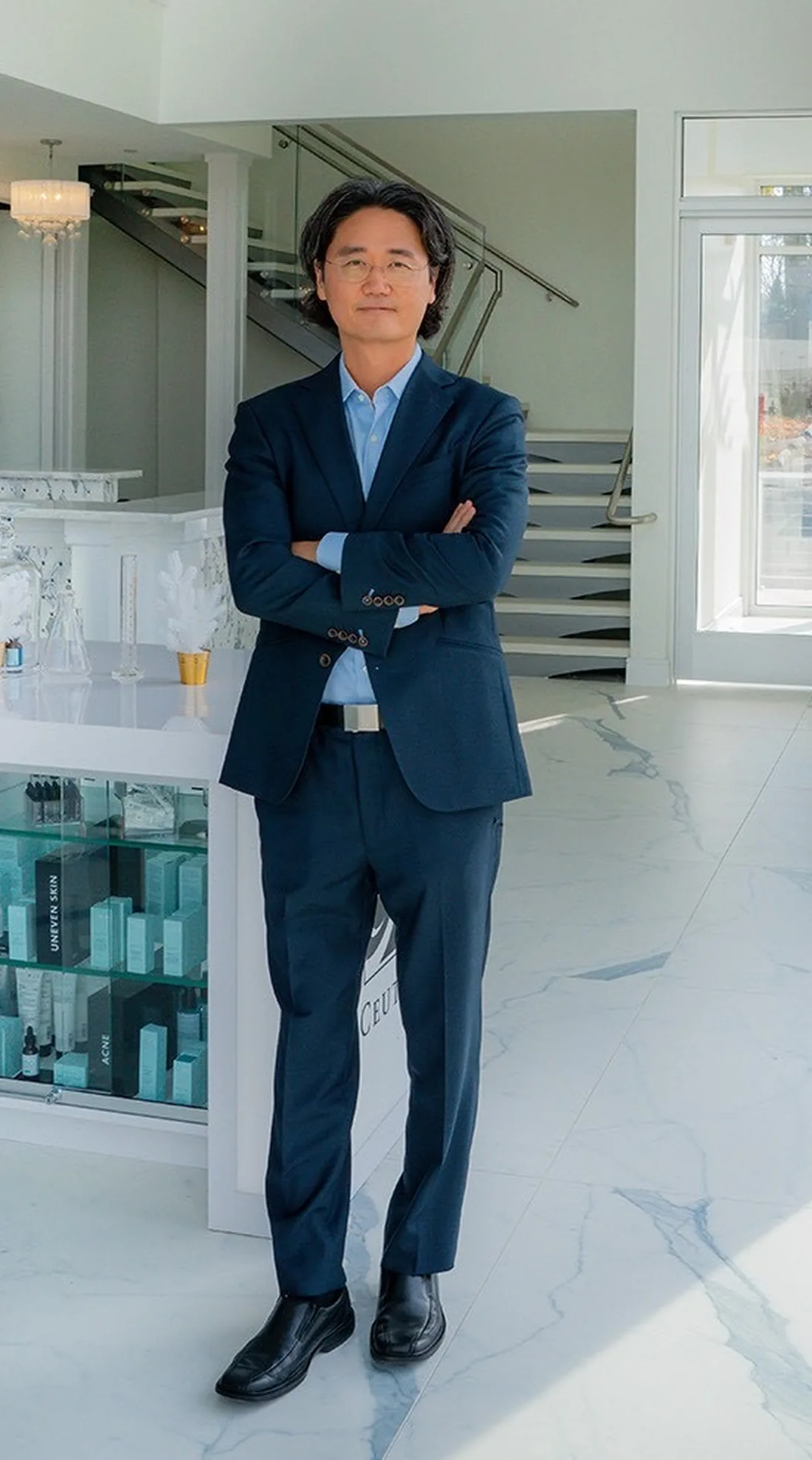 Dr. John J.W. Lee, MD, FACS at his Bryn Mawr practice