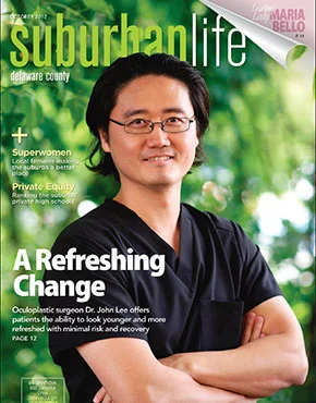 Magazine cover featuring Dr. John Lee