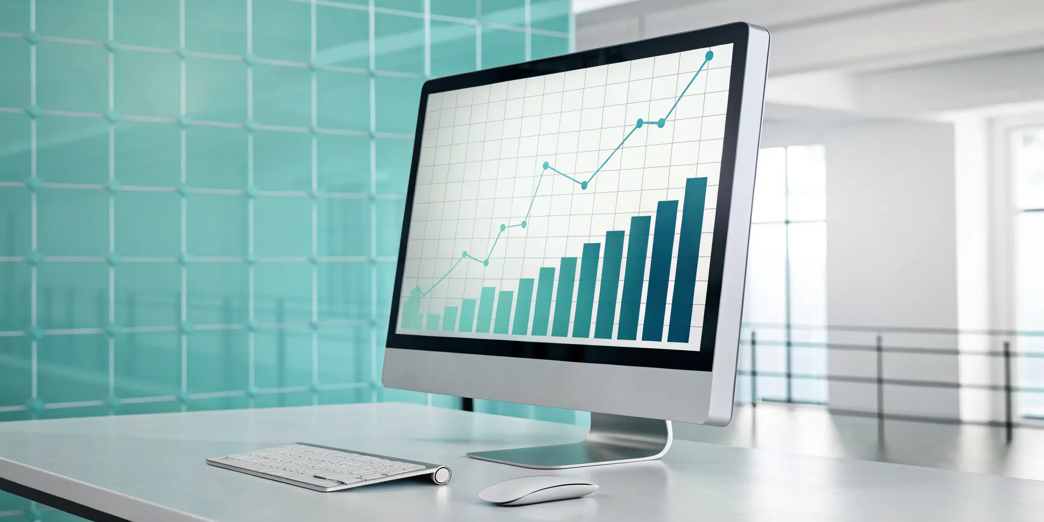 Bar chart showing the monthly increase in semaglutide dosage from 0.25 mg to 2.4 mg.